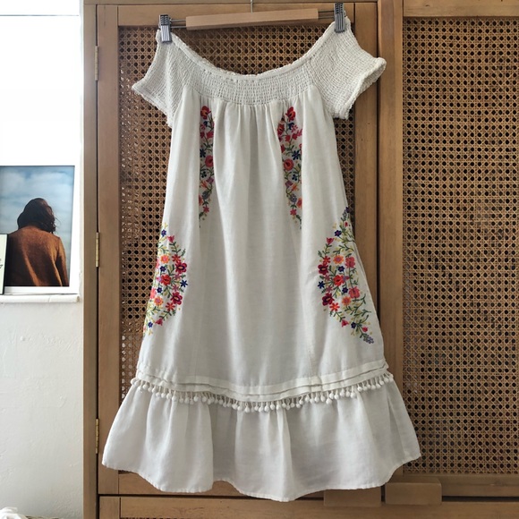 Anthropologie Smocked Malee Dress - Picture 6 of 8